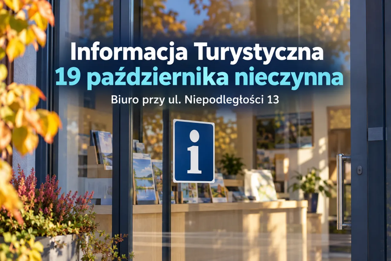 Informacja Turystyczna nieczynna 19 października. Pomoc w Porcie Iława