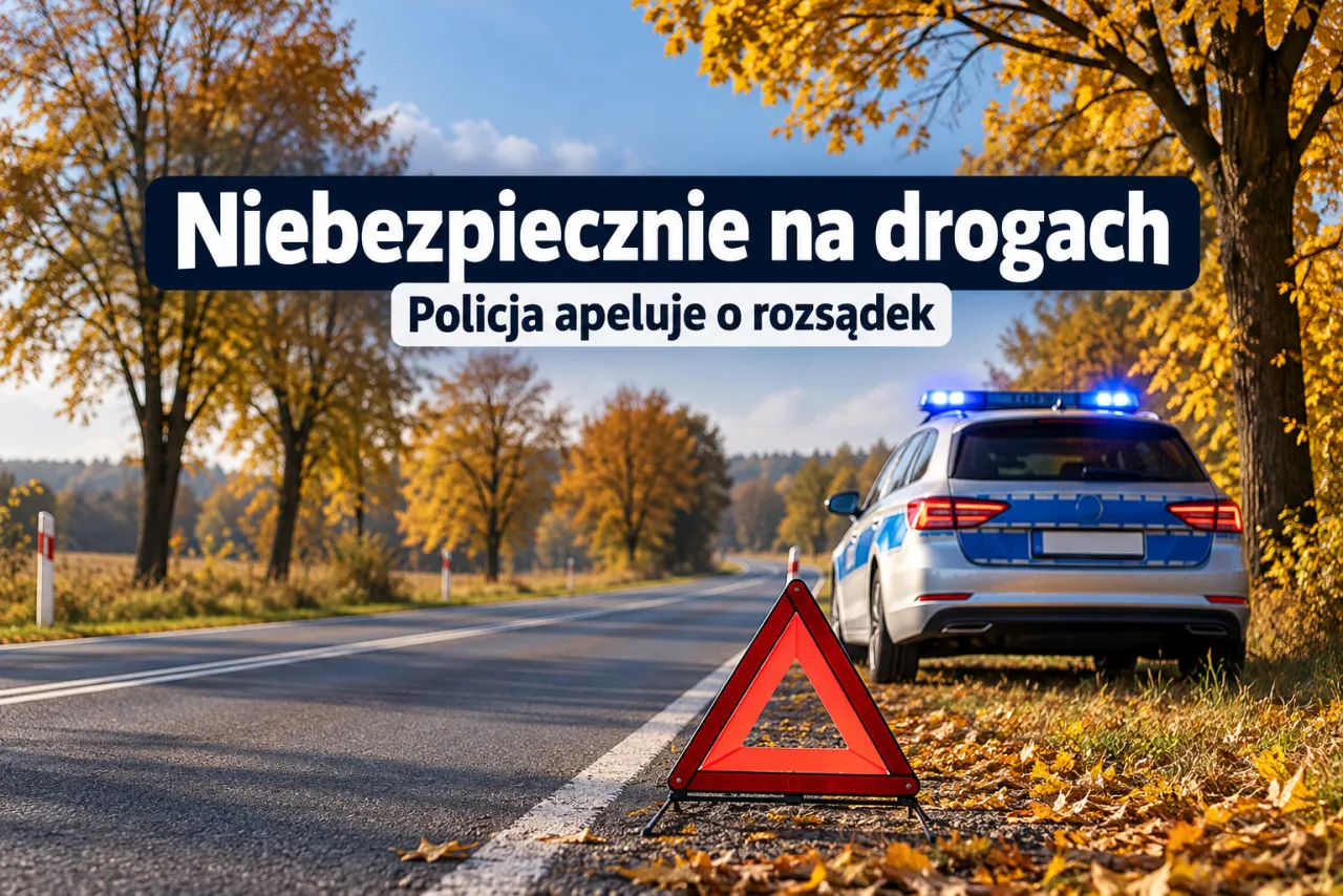 Trzy zdarzenia drogowe w powiecie iławskim. Rowerzysta trafił do szpitala
