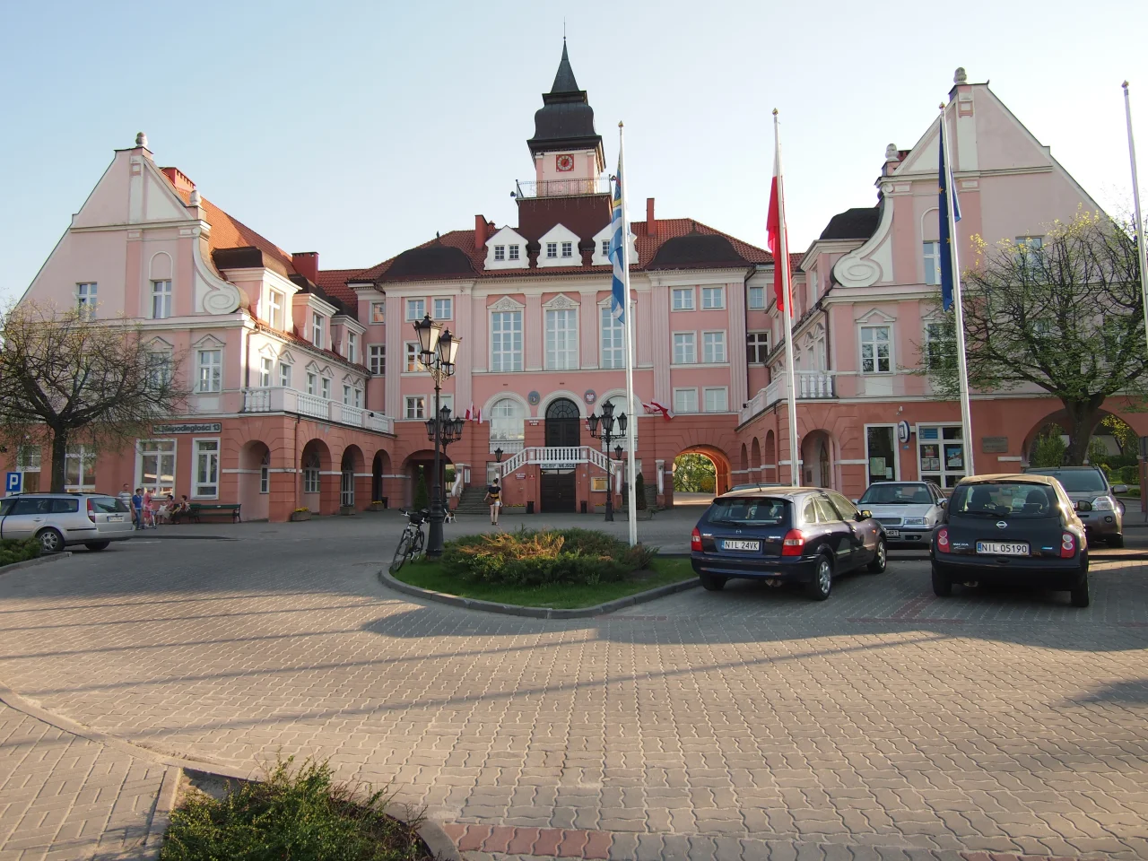 Ratusz w Iławie — archiwalne zdjęcie z 30 kwietnia 2012 roku