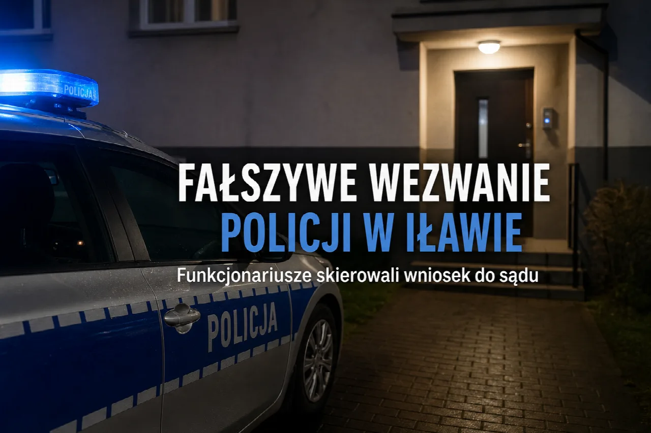 Ilustracja symboliczna: 41-latek bezpodstawnie wezwał policję. Funkcjonariusze skierowali wniosek do sądu